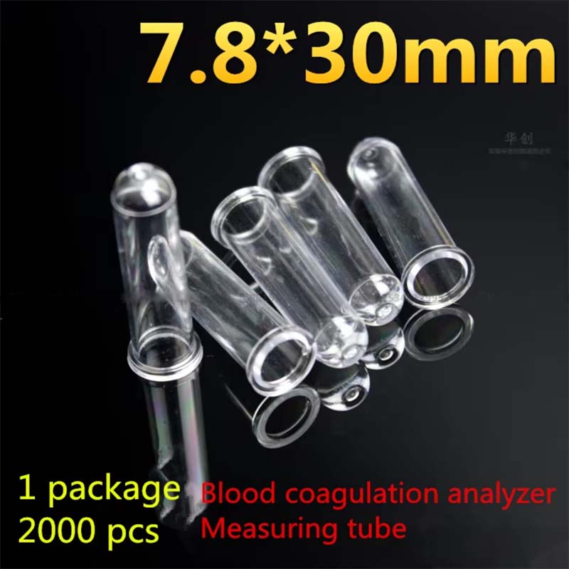 Medical Health Lab - 医療研究所 血液採取凝固分析装置 計測管 2000本入りパック 7.8X30mm 生化学研究所用品