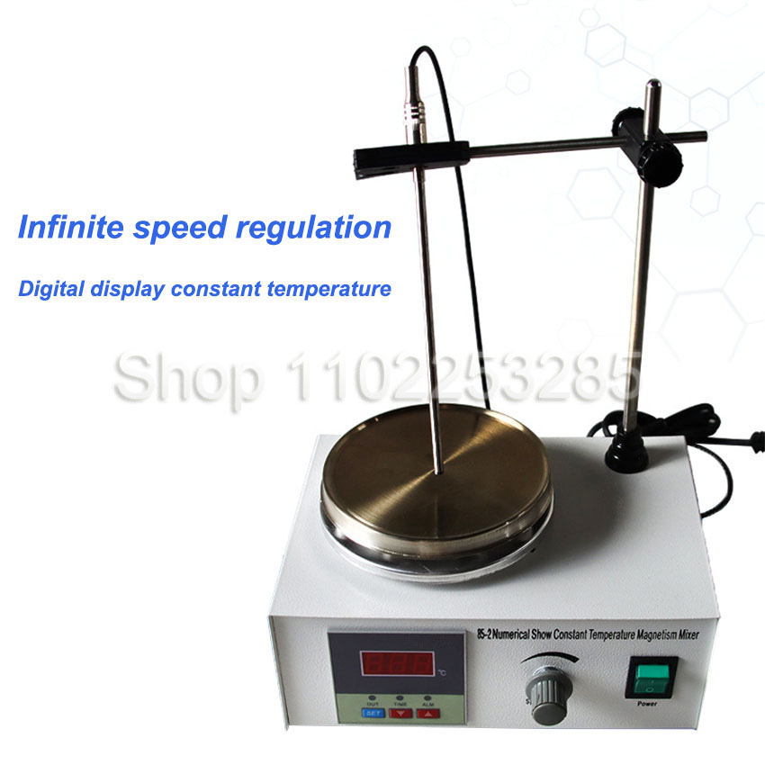 Magnetic Stirrer Hotplate - 定温マグネチックスターラー、デジタルディスプレイ、加熱スターラー、実験装置