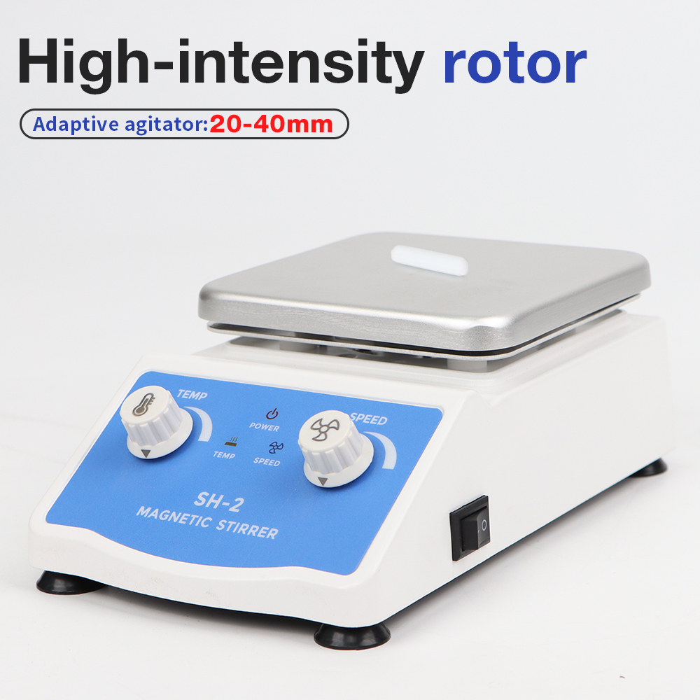 デジタルディスプレイ付き加熱マグネチックスターラー、サーモス - Magnetic Stirrer Hotplate のレビューと価格