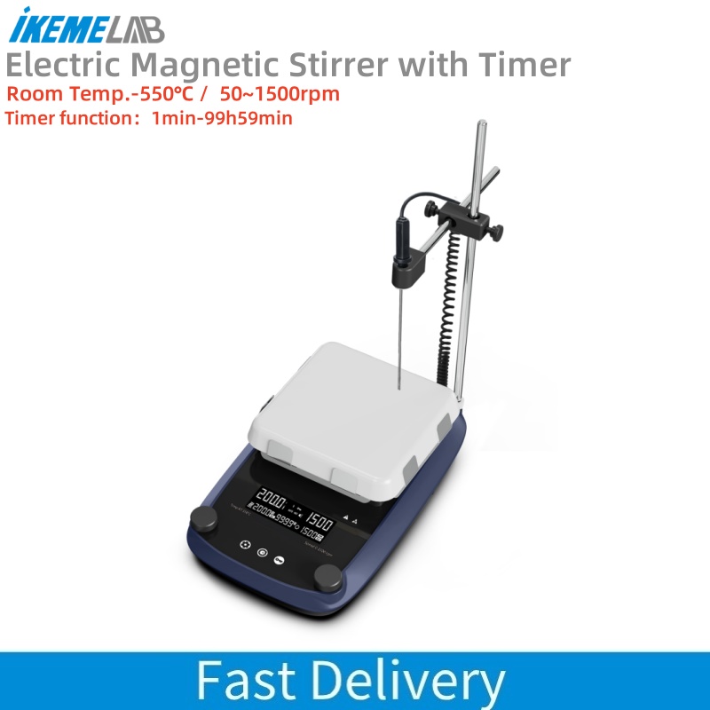 IKEME LCD デジタルディスプレイマグネチックスターラ - Magnetic Stirrer Hotplate のレビューと価格