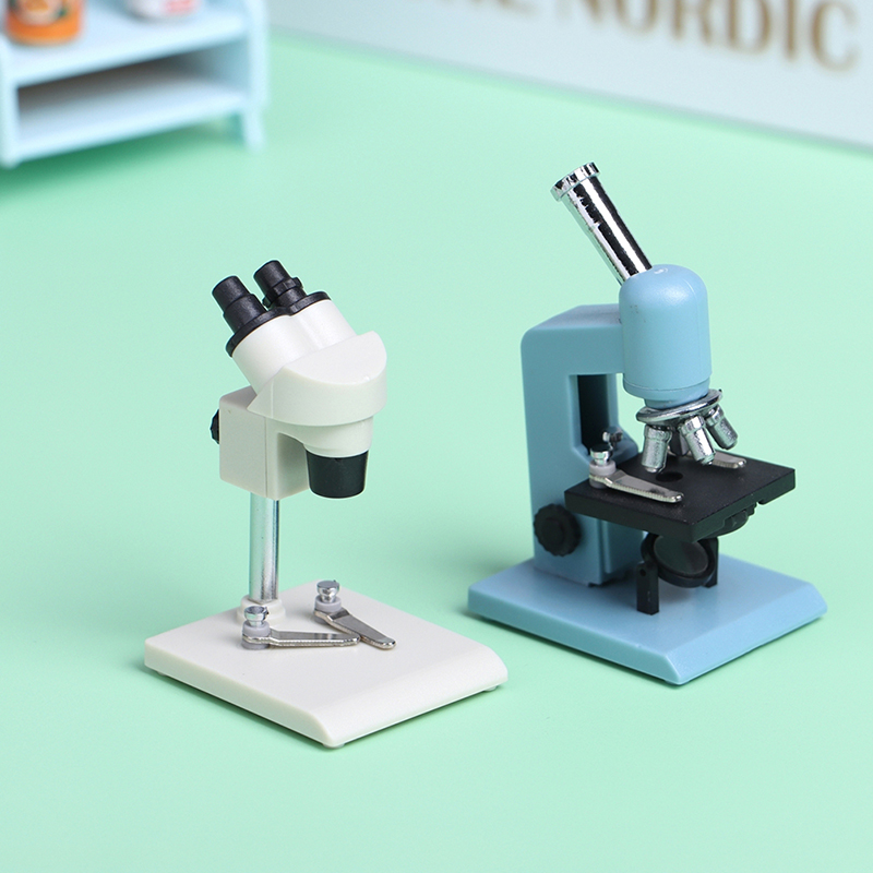 1Pc 1:12 ドールハウスミニチュア顕微鏡実験室機器モデ - Medical Laboratory Technology のレビューと価格