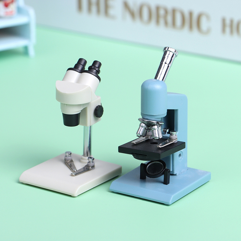 1Pc 1:12 ドールハウスミニチュア顕微鏡実験室機器モデ - Medical Laboratory Technology のレビューと価格