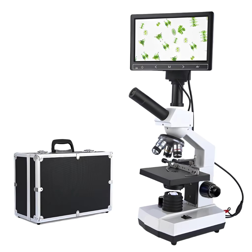 トップセラーHDスクリーンデジタル顕微鏡双眼生物顕微鏡400 - Medical Lab Usa のレビューと価格