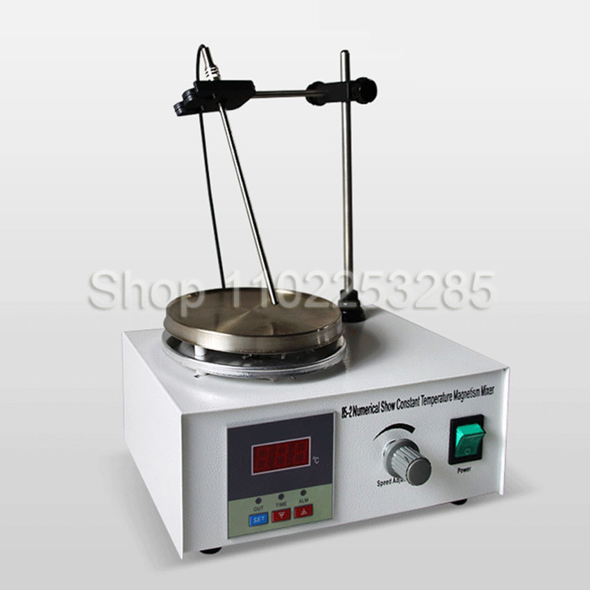 定温マグネチックスターラー、デジタルディスプレイ、加熱スター - Magnetic Stirrer Hotplate のレビューと価格