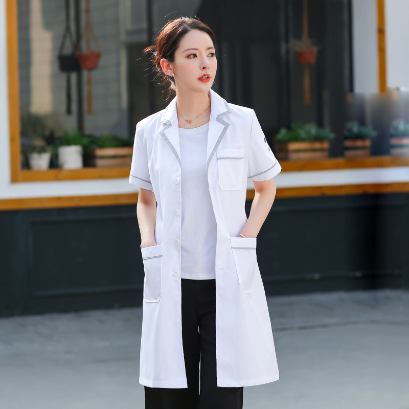 女性のための介護用コート,作業服,半袖,夏のシーズン,美容院 - Medical Health Lab のレビューと価格