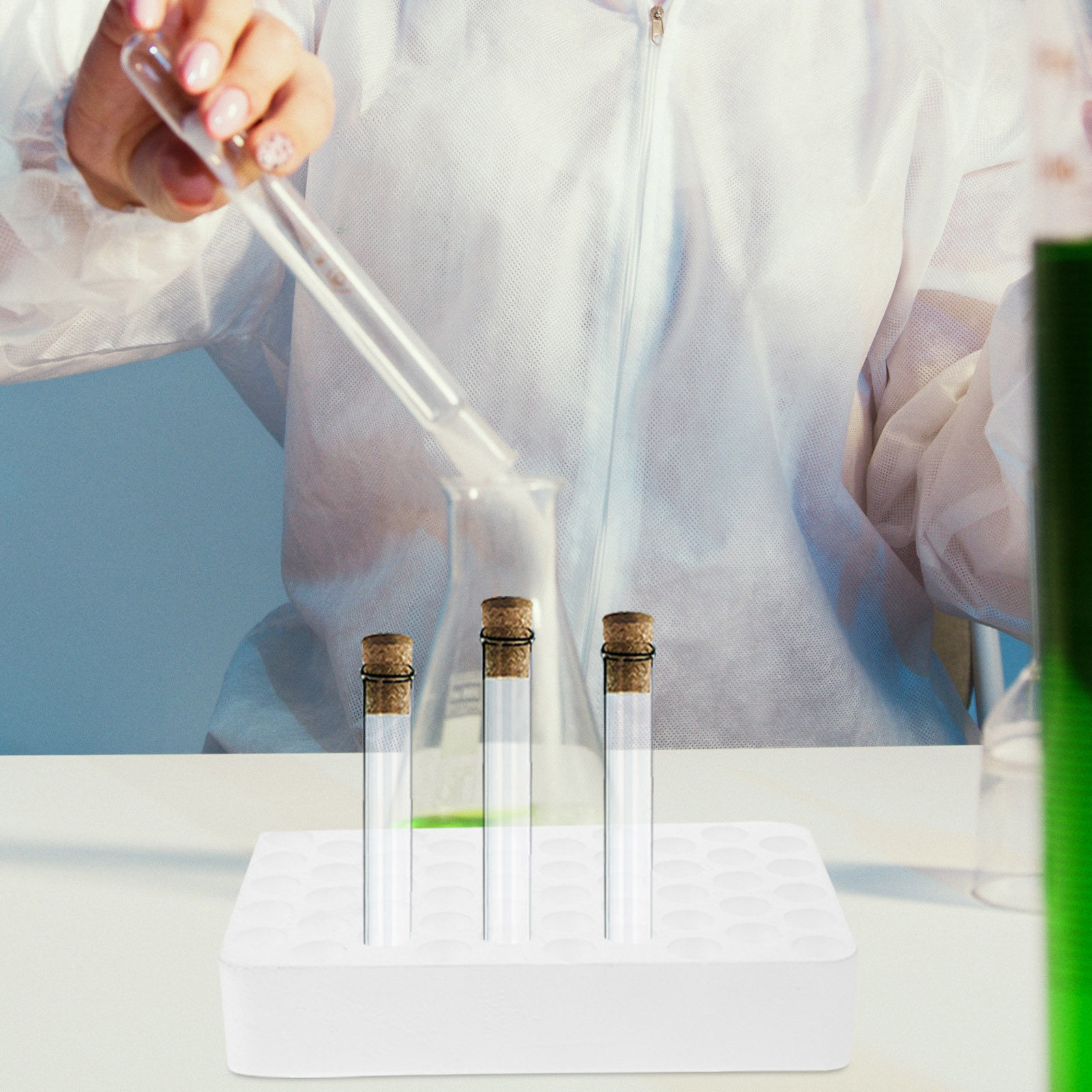 遠心分離管ラック フォームベース 50穴 試験管ホルダー サ - Laboratory Centrifuge のレビューと価格