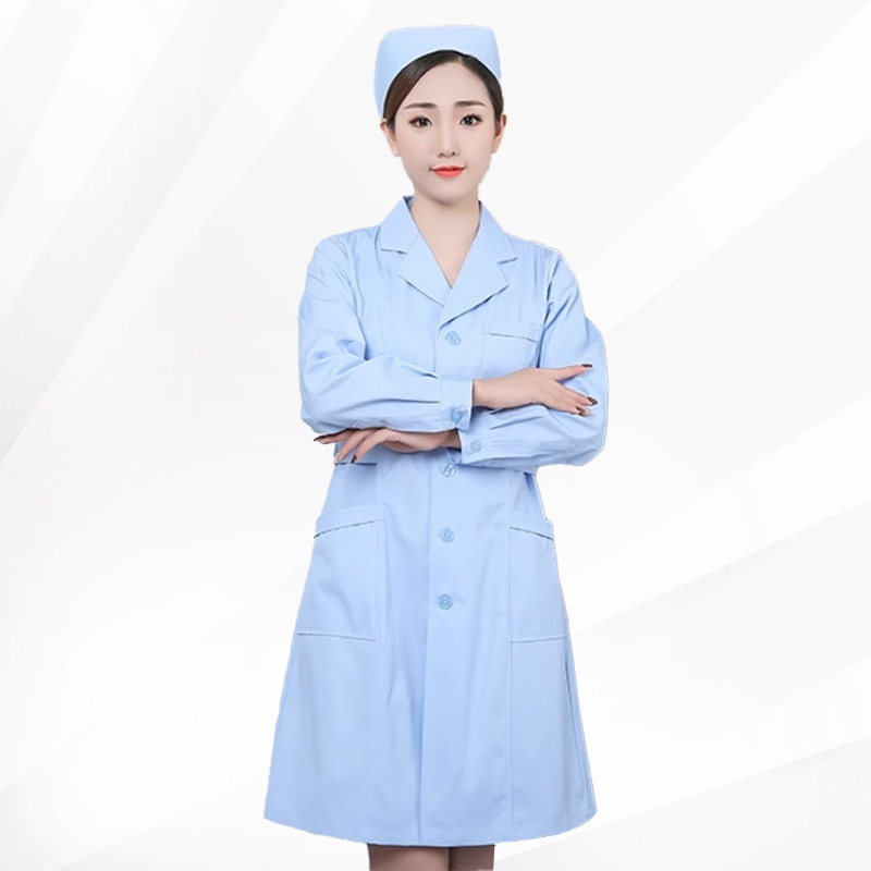 プラスサイズ医療ユニフォーム 女性用看護師作業服 病院 美容 - Medical Lab Officer のレビューと価格