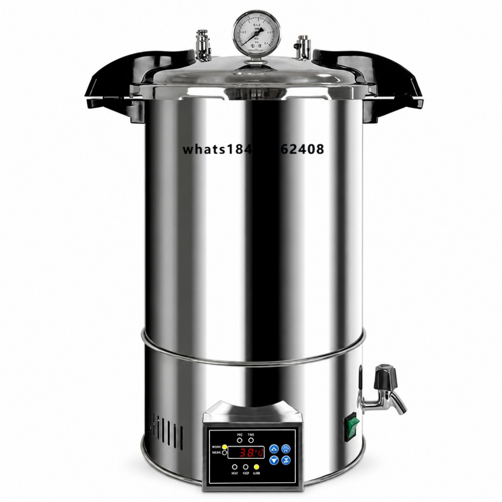 24Lデジタルオートクレーブ蒸気滅菌器、クイックオープン型、 - Medical Lab Usa のレビューと価格